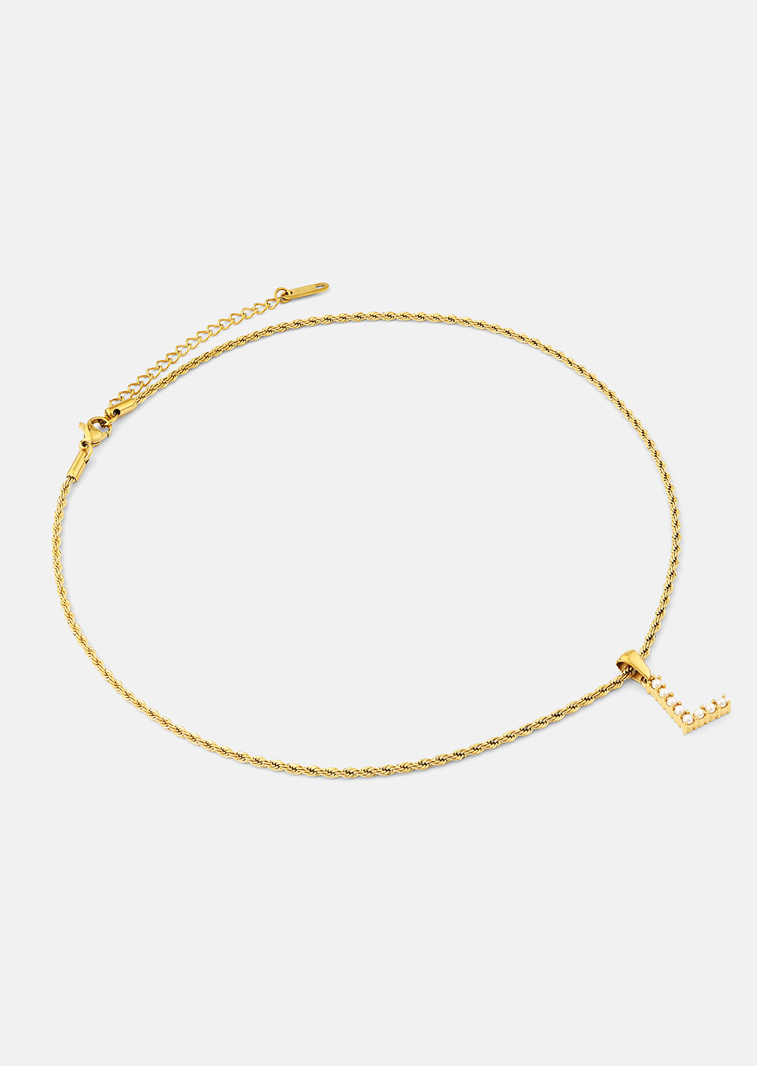 Amulet A-N Naszyjnik – 18k Gold Plated