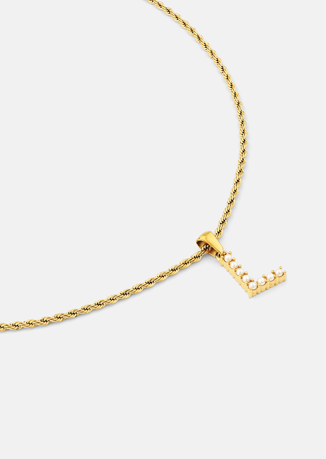 Amulet A-N Naszyjnik – 18k Gold Plated