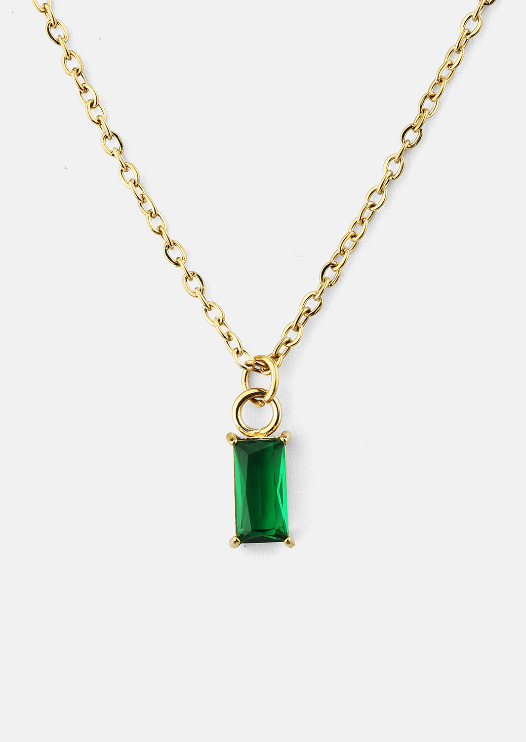 Naszyjnik Emeraldis - 18k Gold Plated