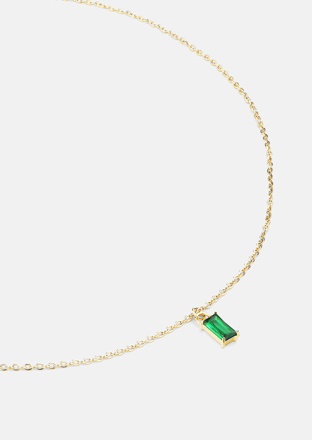 Naszyjnik Emeraldis - 18k Gold Plated