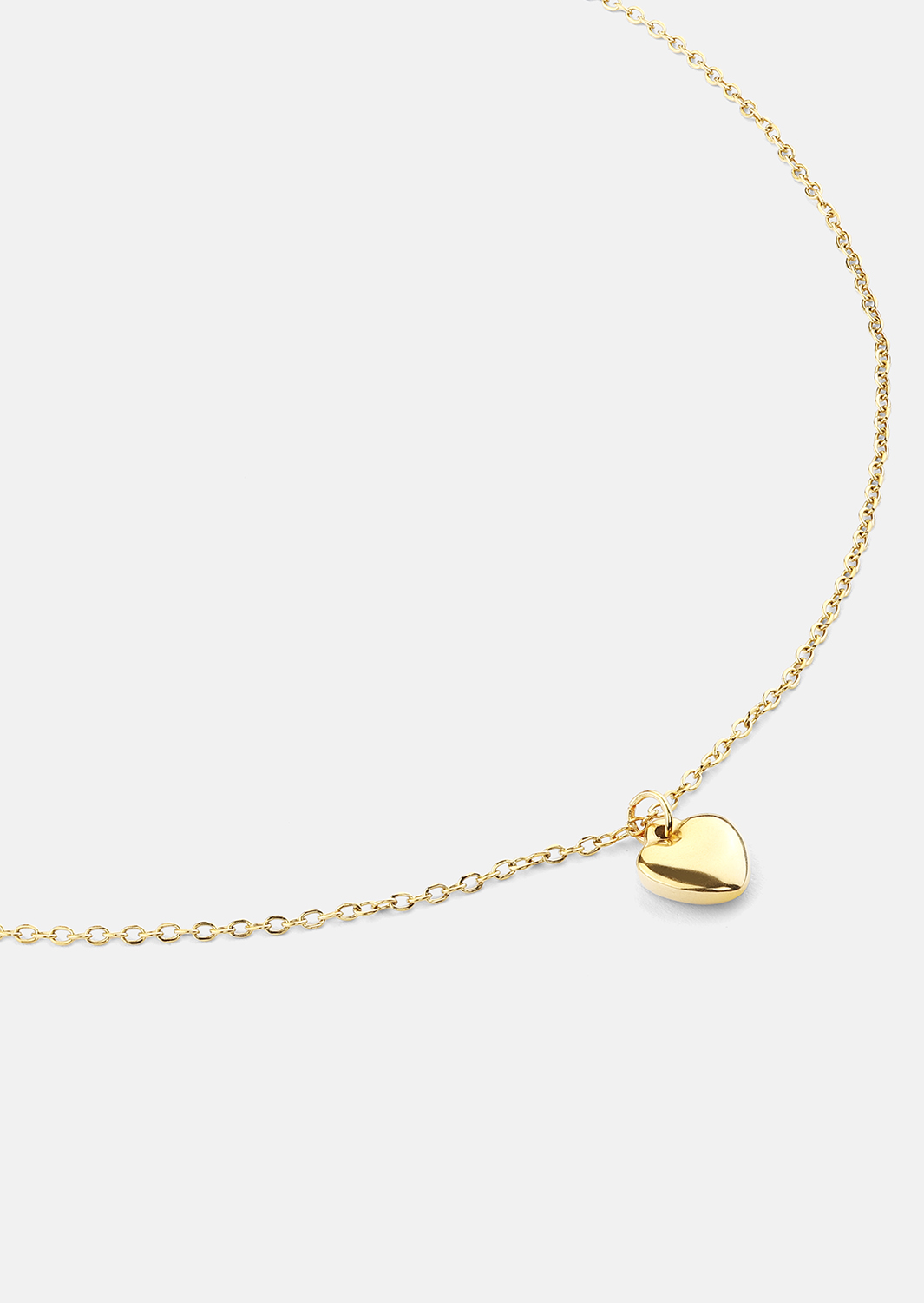 Naszyjnik Heartbeat - 18k Pozłacany