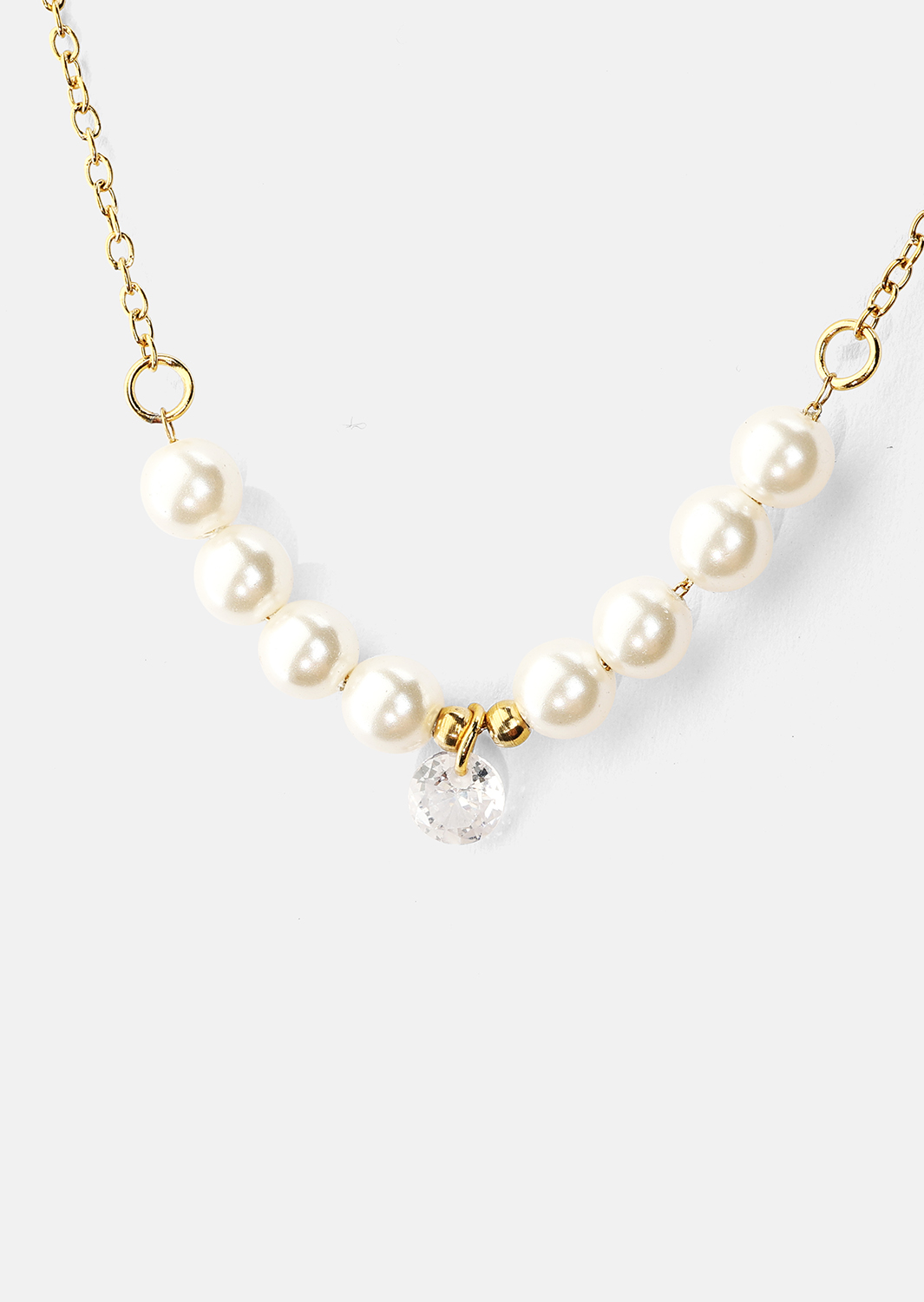 Naszyjnik Moonlet Grace - 18k Pozłacany