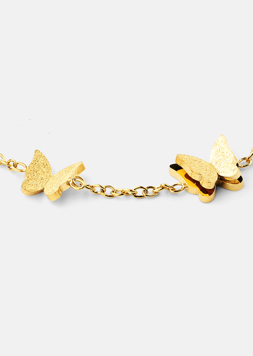 Bransoletka Butterfly Dance - 18k Pozłacana