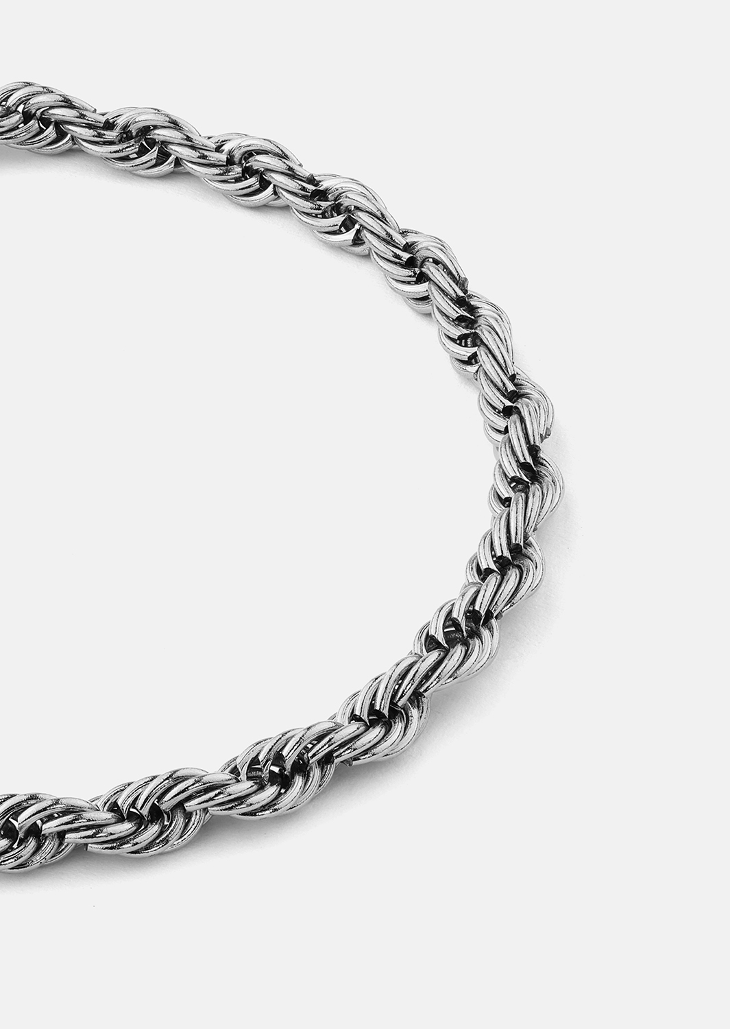 Bransoletka Twist – Posrebrzana
