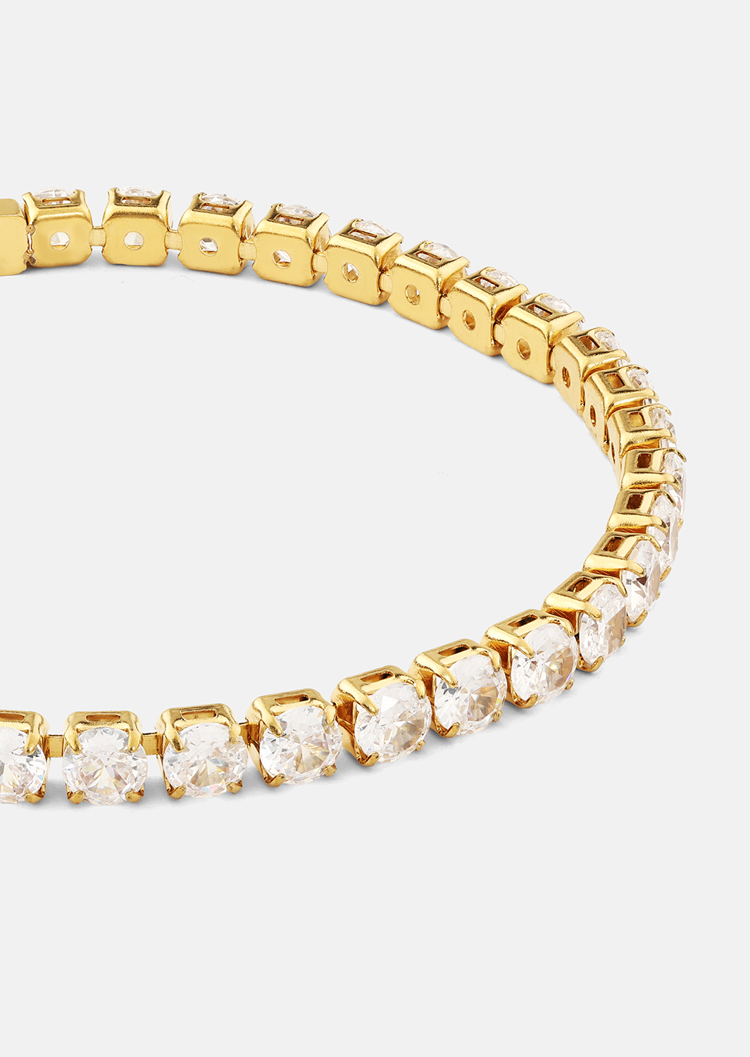 Bransoletka Brillara - 18k Pozłacana