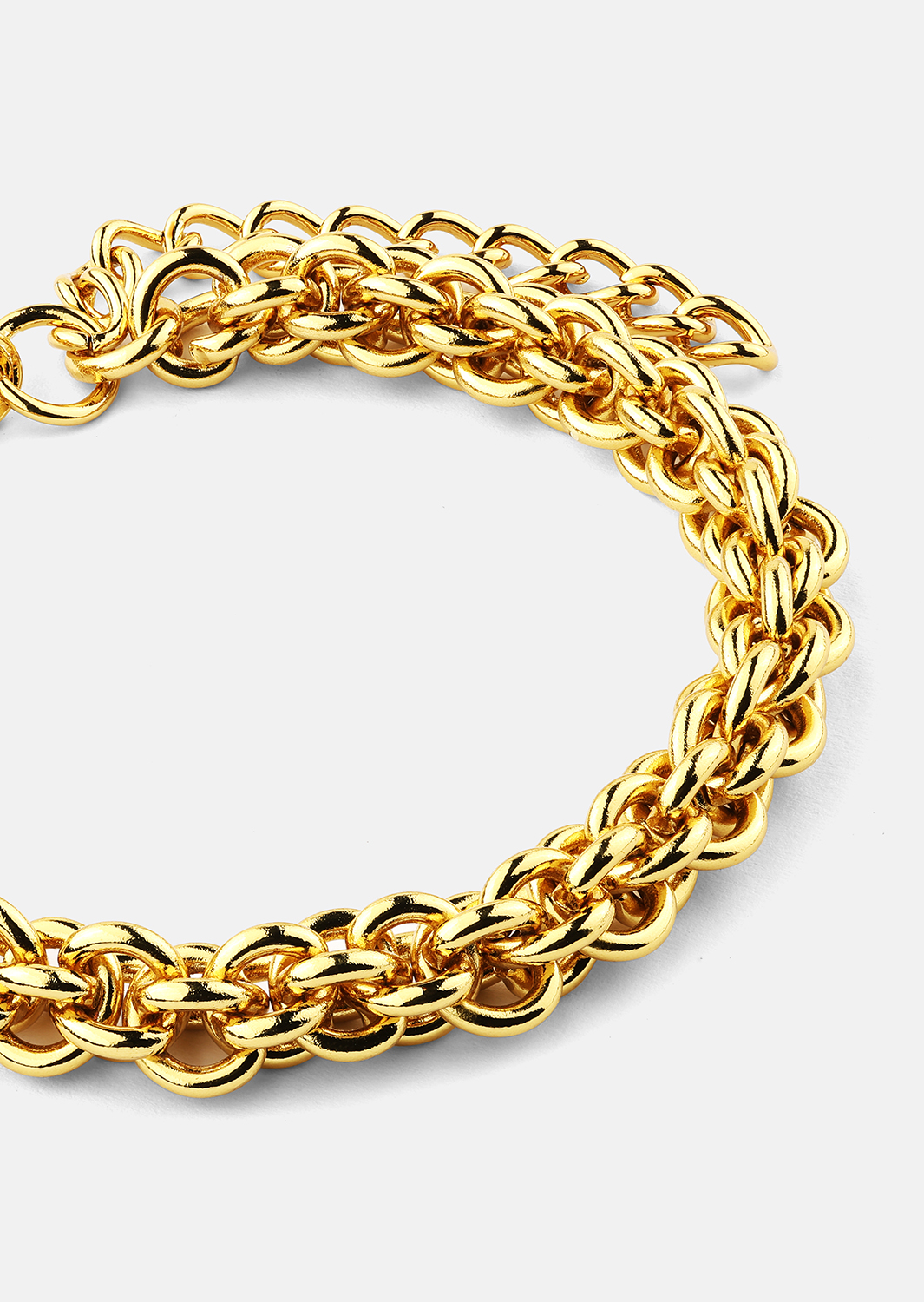 Bransoletka Royal Braid - 18k Pozłacana