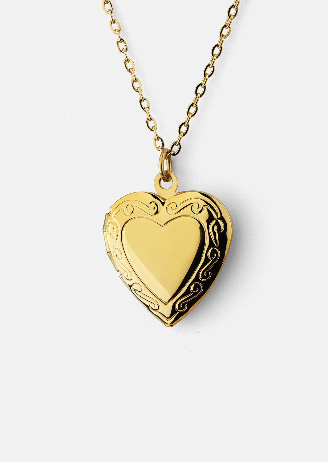 Naszyjnik Golden Heart Mini - 18k Pozłacany