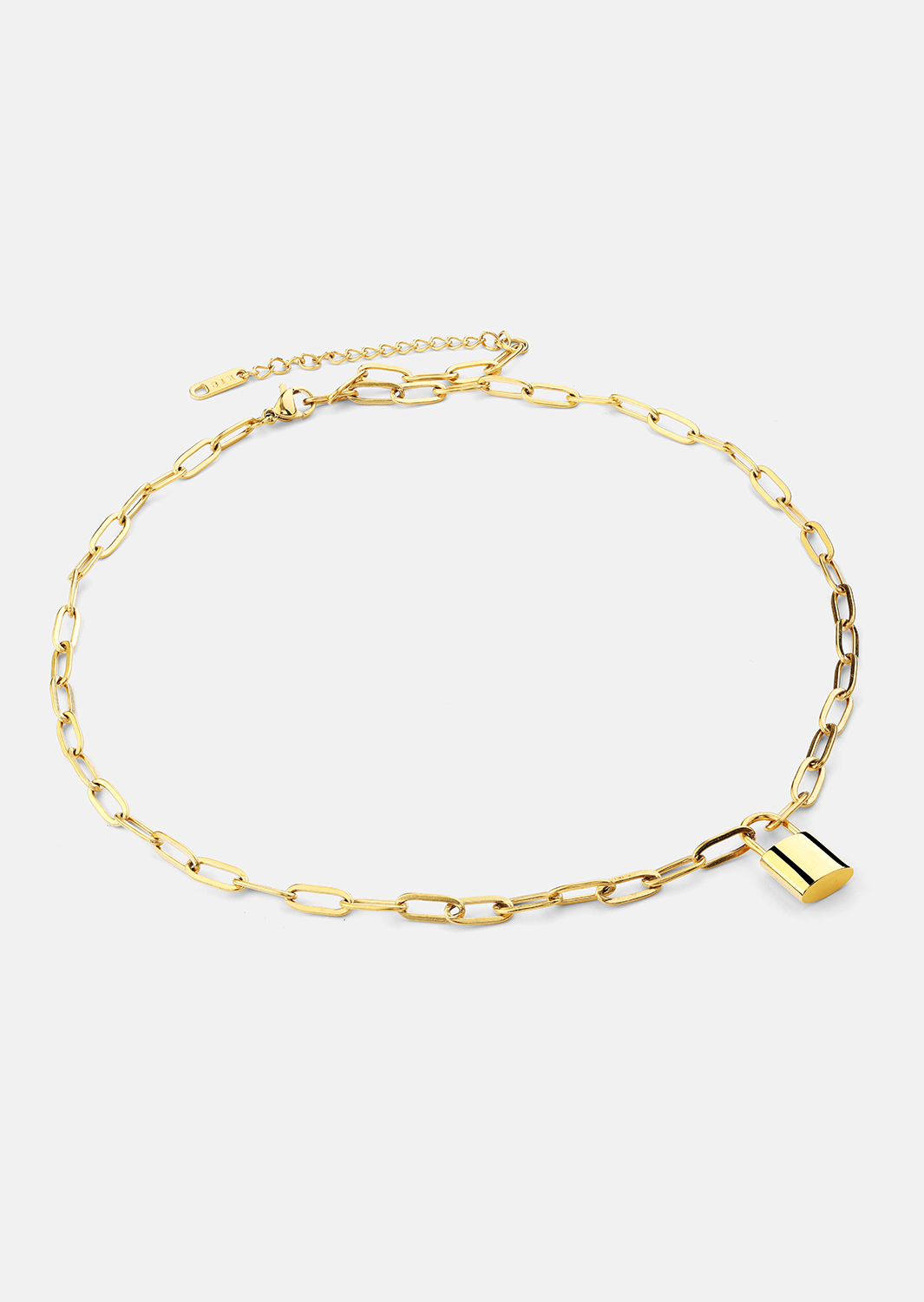Naszyjnik Golden Lock – 18k Pozłacany