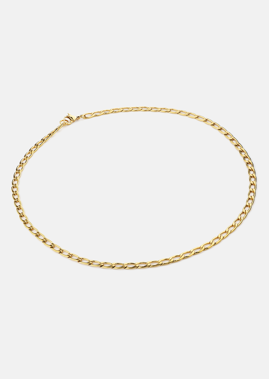 Naszyjnik Figaro Chain - 18k Pozłacany