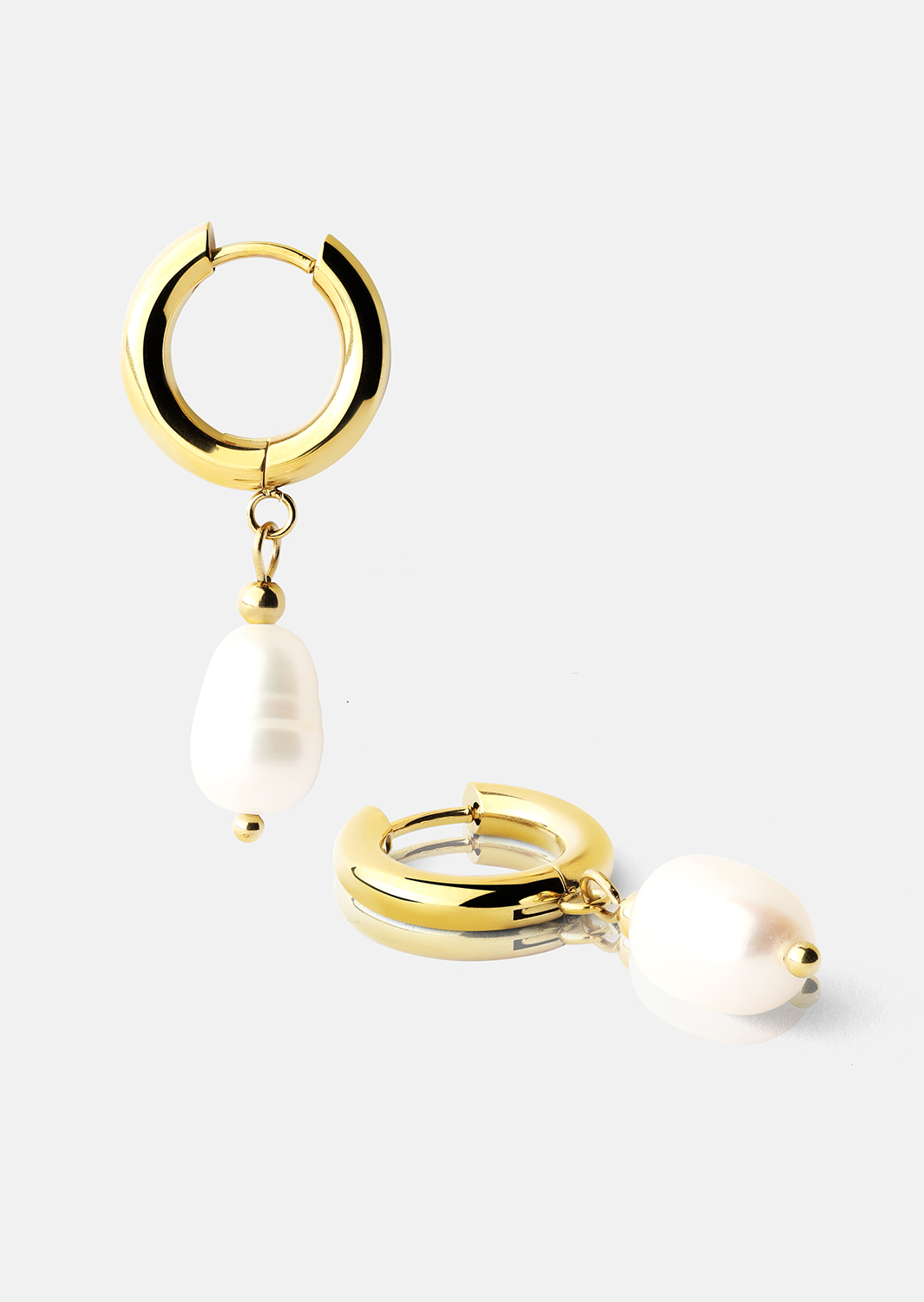 Kolczyk Ocean - 18k Pozłacany