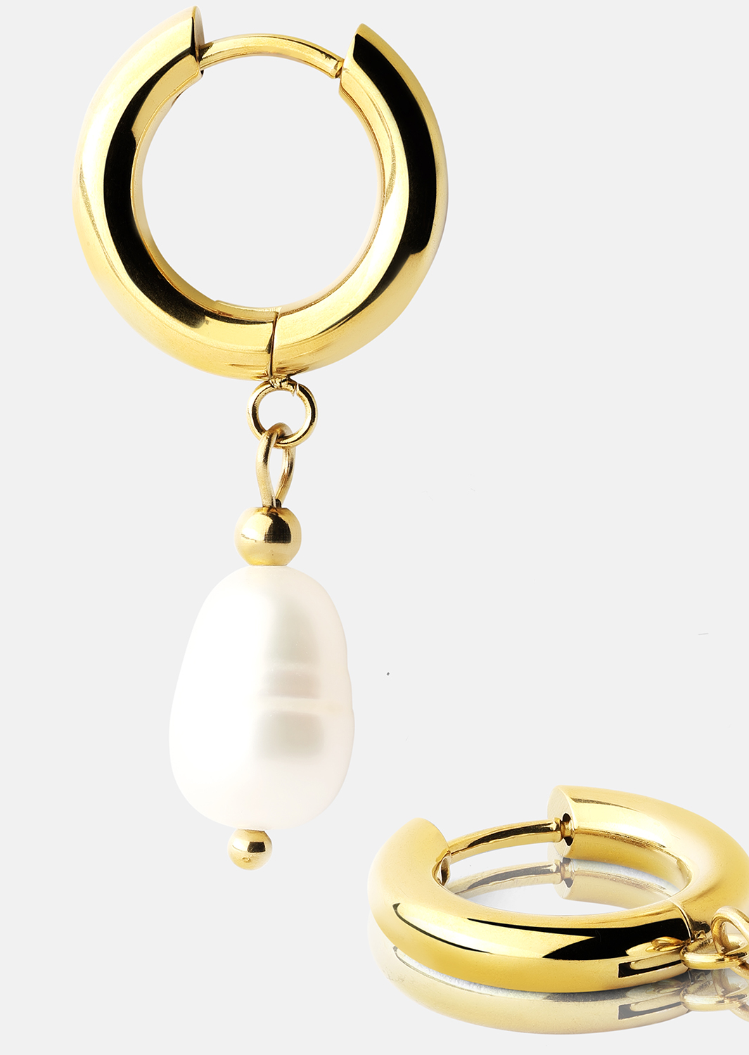 Kolczyk Ocean - 18k Pozłacany