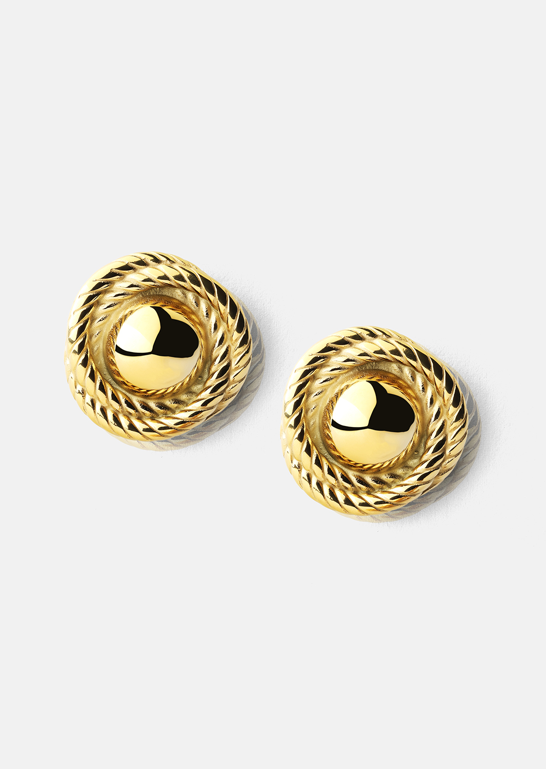 Kolczyk Regal Twist - 18k Pozłacany