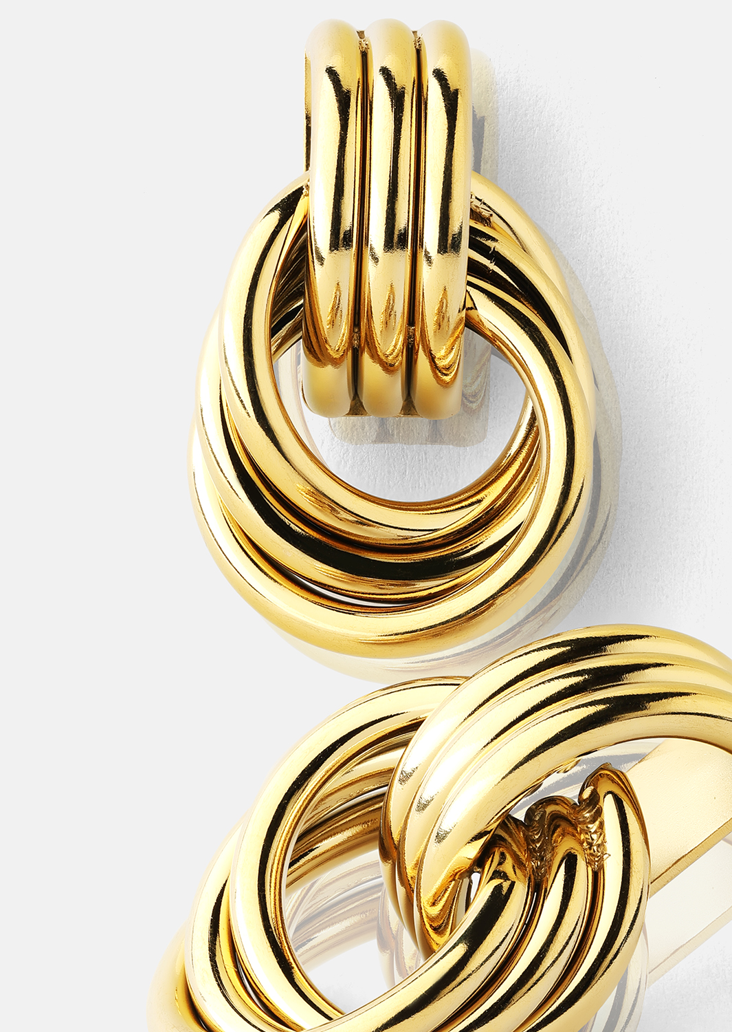 Kolczyk Unity Loop - 18k Gold Plated
