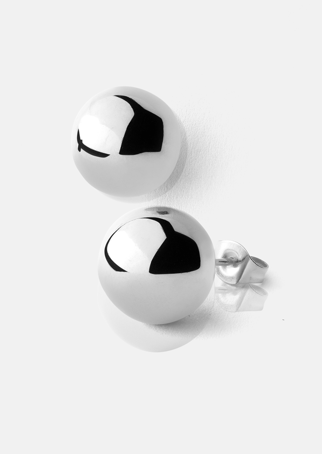 Orb Earrings - Posrebrzane
