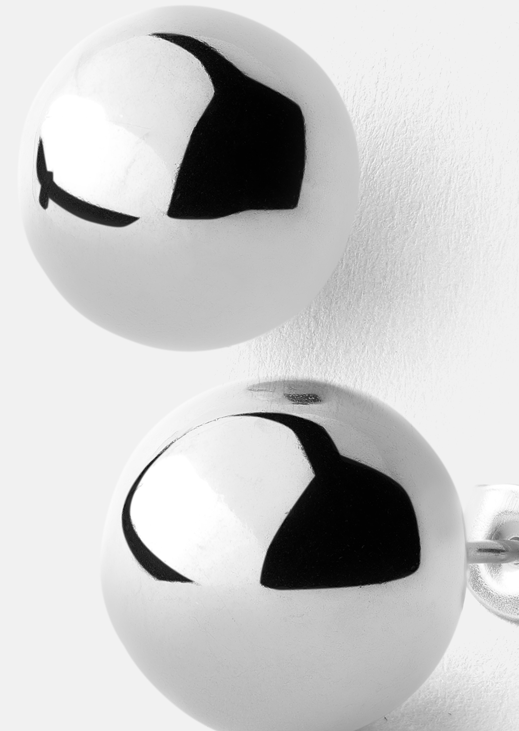 Orb Earrings - Posrebrzane