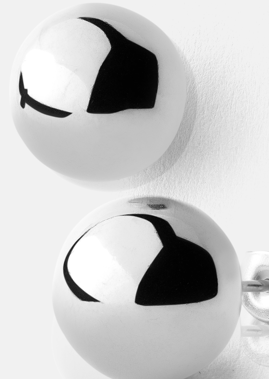 Orb Earrings - Posrebrzane