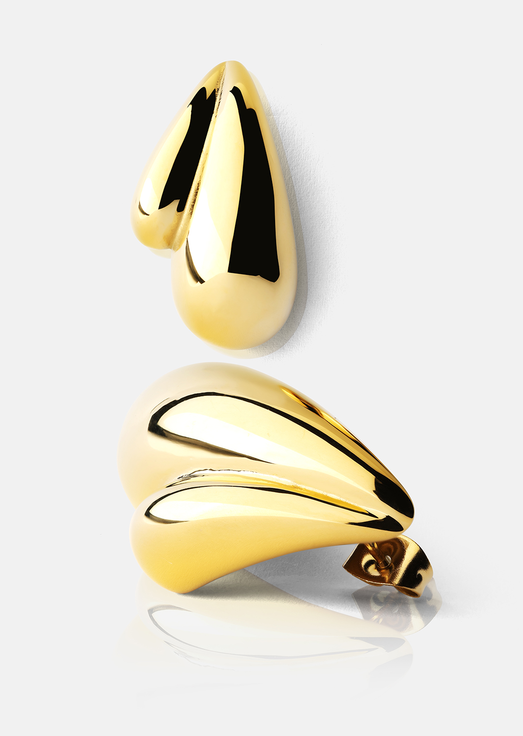 Kolczyki Gilded Drop – 18k Pozłacane