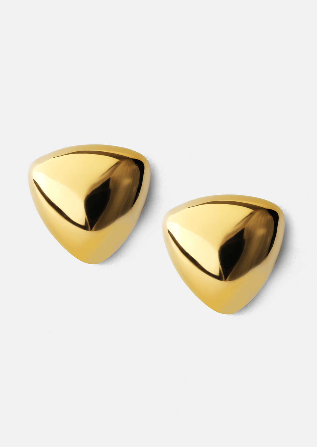 Kolczyki Bold Curve – 18k Pozłacane