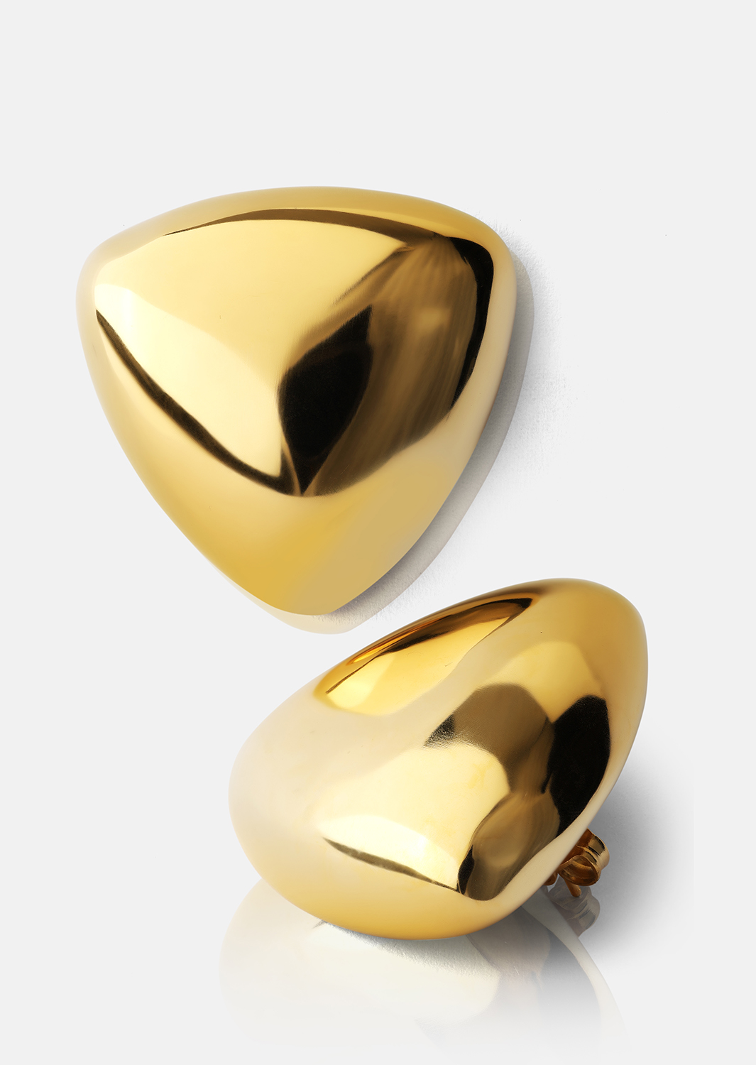 Kolczyki Bold Curve – 18k Pozłacane