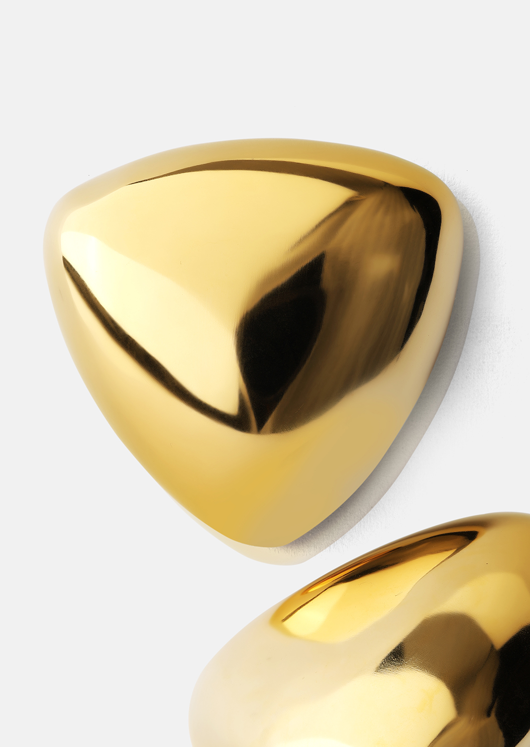 Kolczyki Bold Curve – 18k Pozłacane
