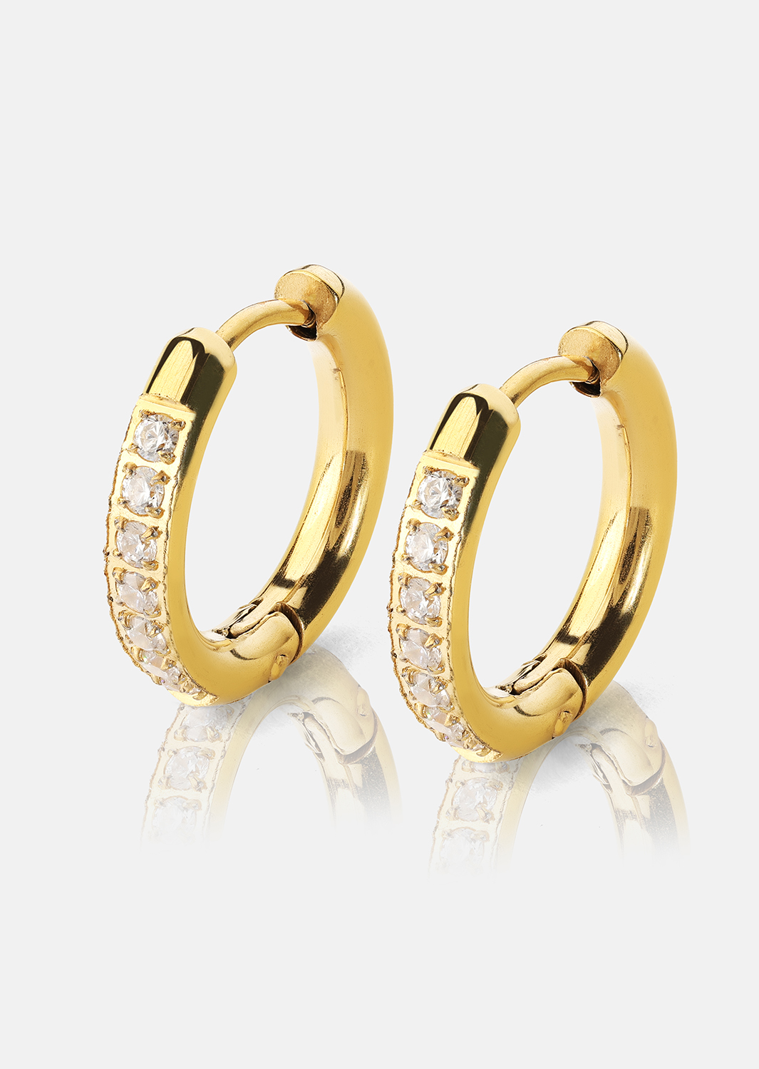 Kolczyki Golden Spark – 18k Pozłacane