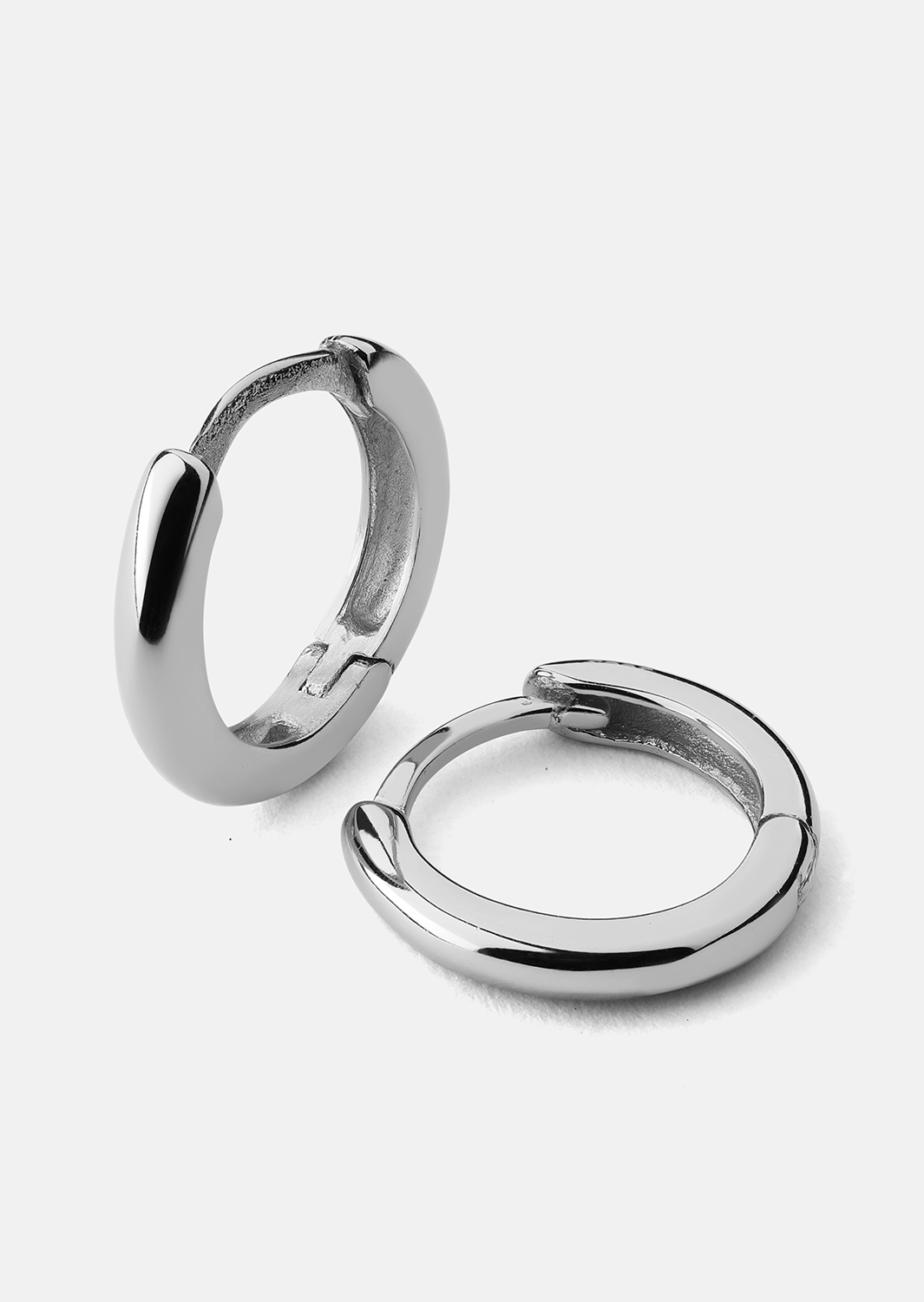 Kolczyki Mini Hoops - Posrebrzane