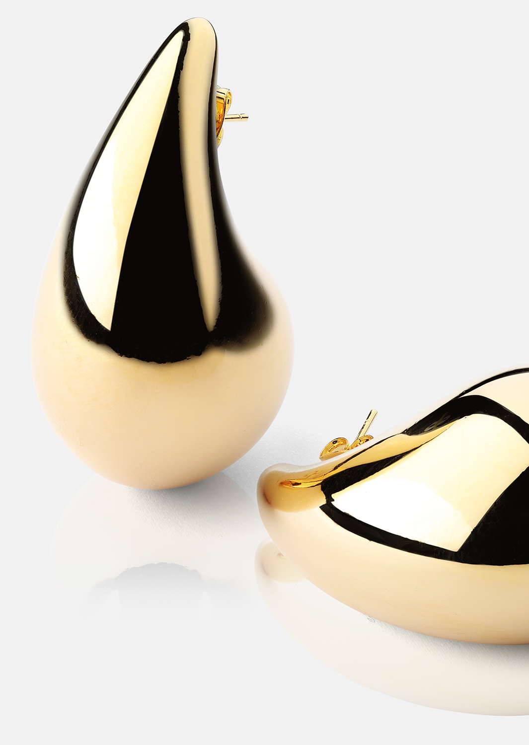 Kolczyk Liquid Glow - 18k Pozłacany