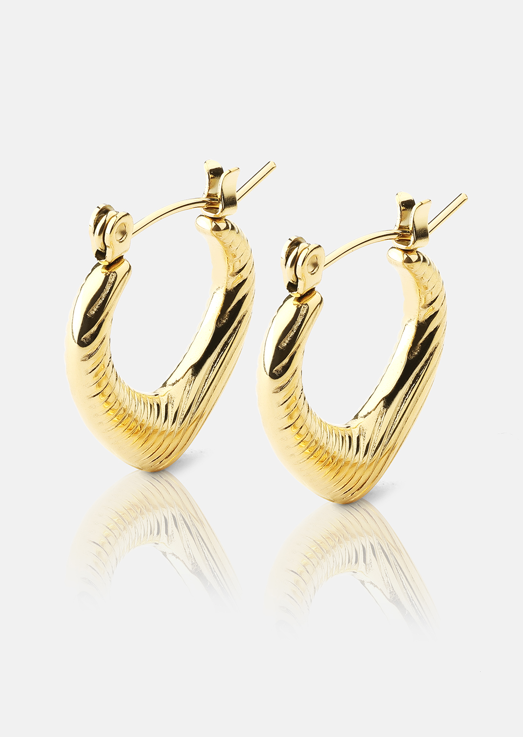 Kolczyki Elegans – 18k Pozłacane