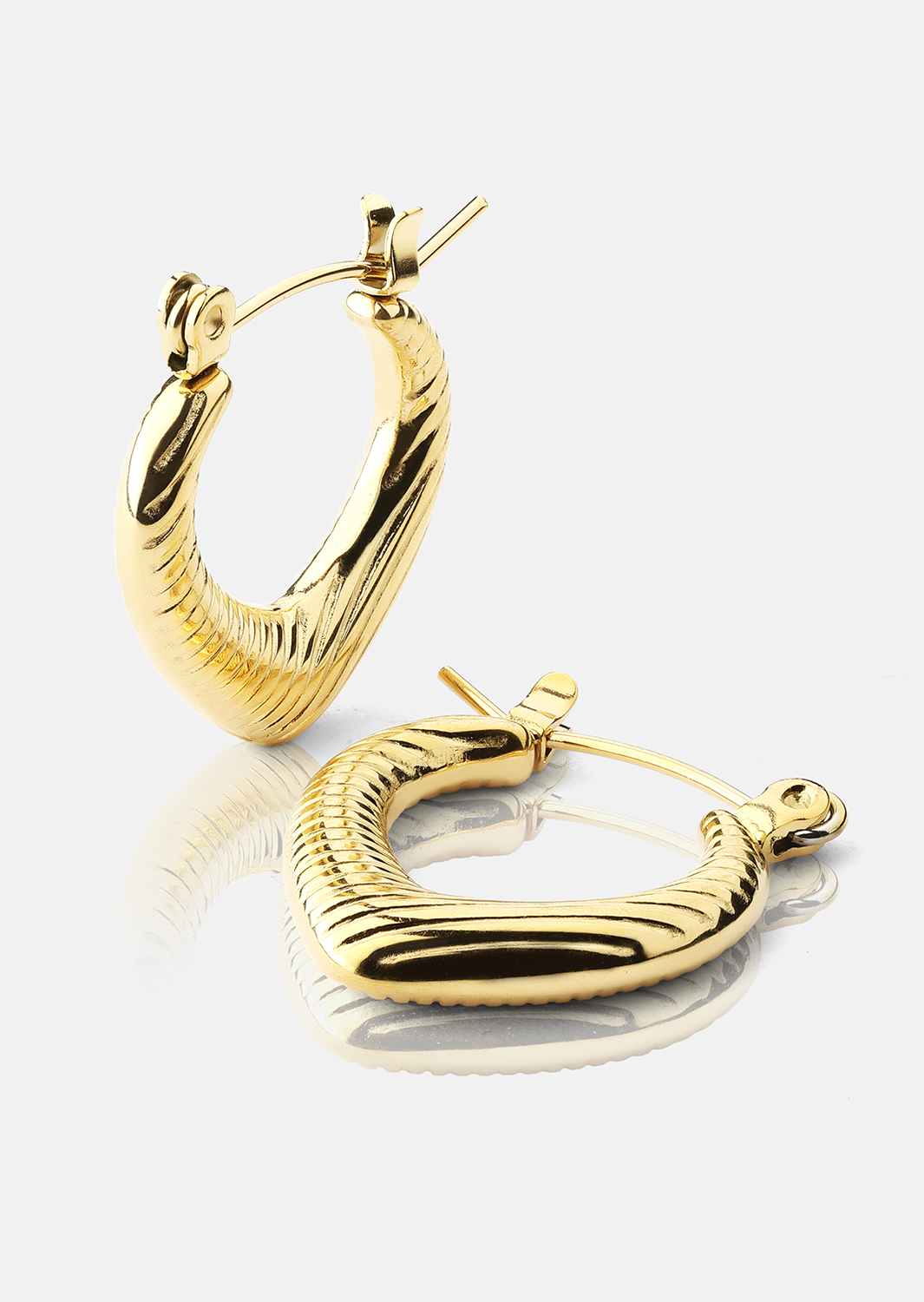 Kolczyki Elegans – 18k Pozłacane