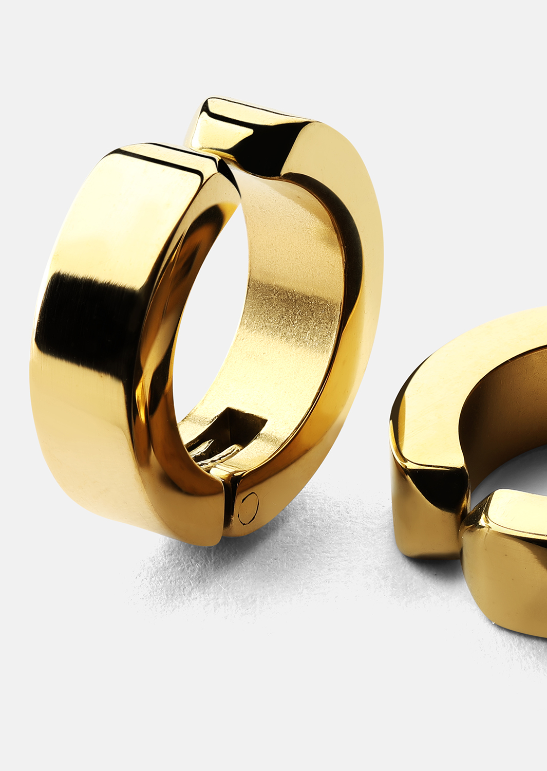 Kolczyk Petite Hoop - 18k Gold Plated