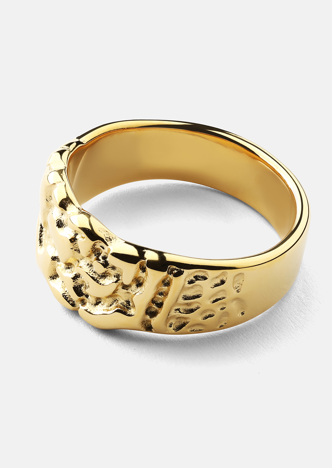 Eterna Pierścionek - 18k Pozłacany