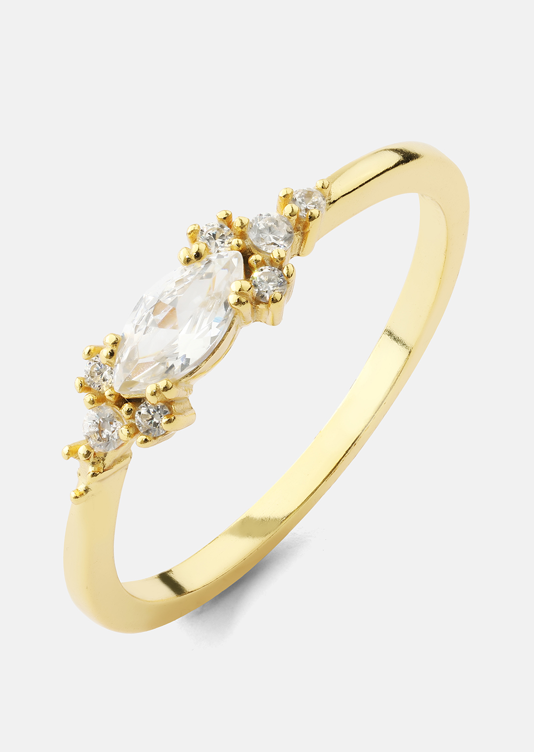 Elysia Pierścionek - 18k Gold Plated