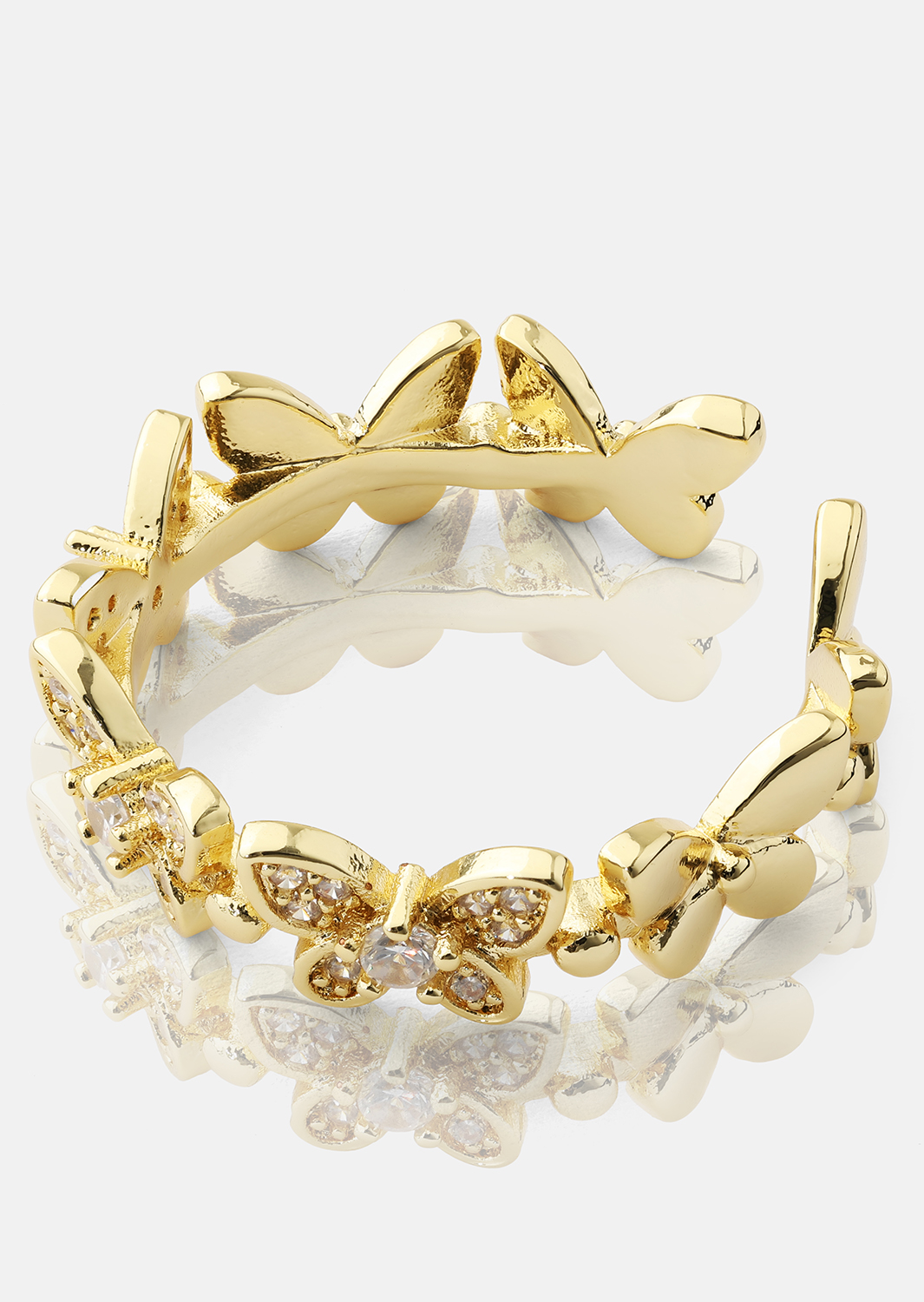 Pierścionek Flutter – 18k Gold Plated