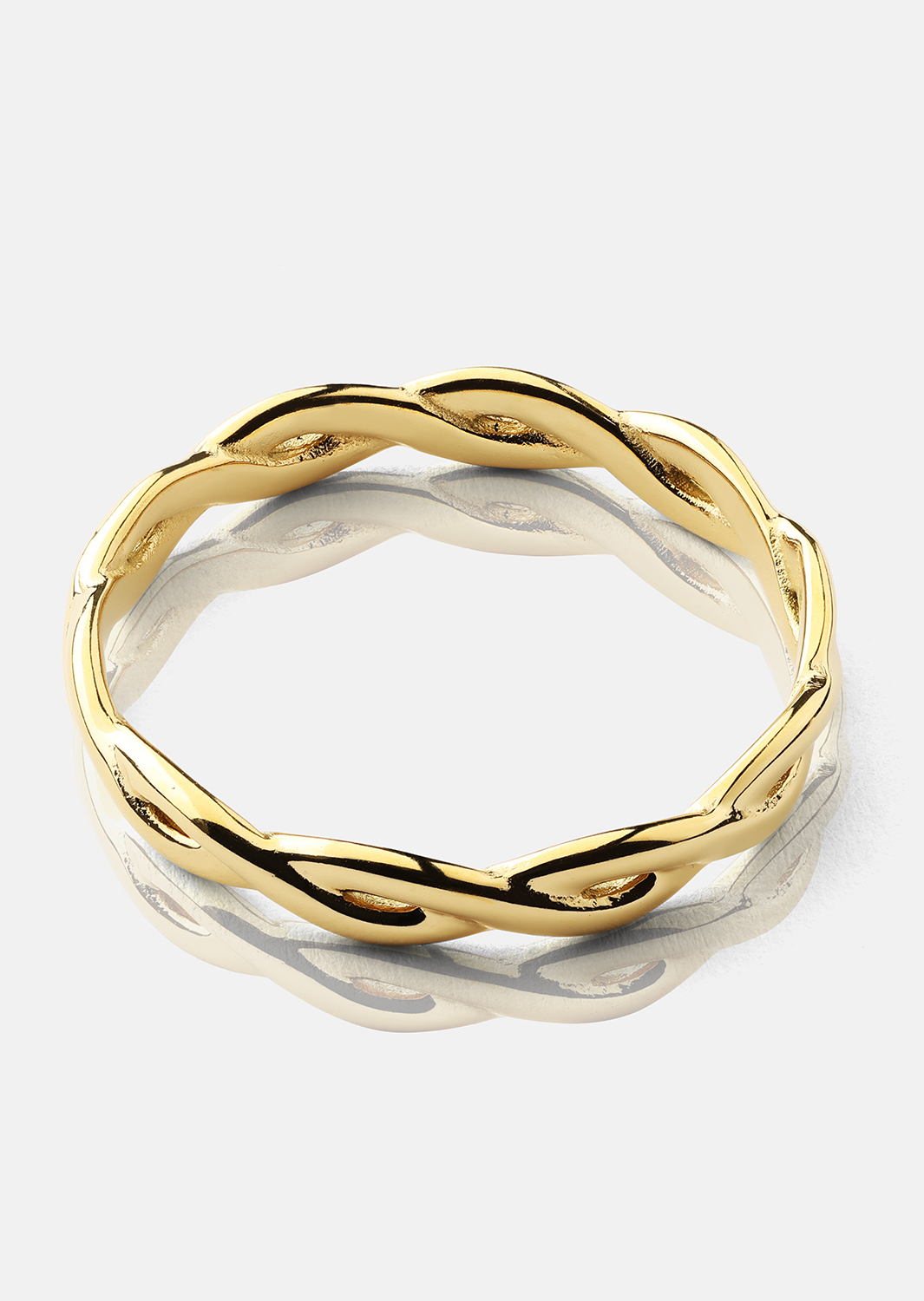 Aurora Gold Pierścionek - 18k Pozłacany