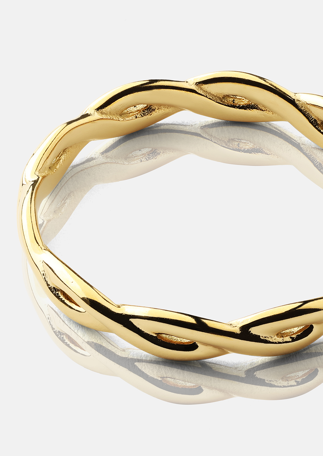 Aurora Gold Pierścionek - 18k Pozłacany