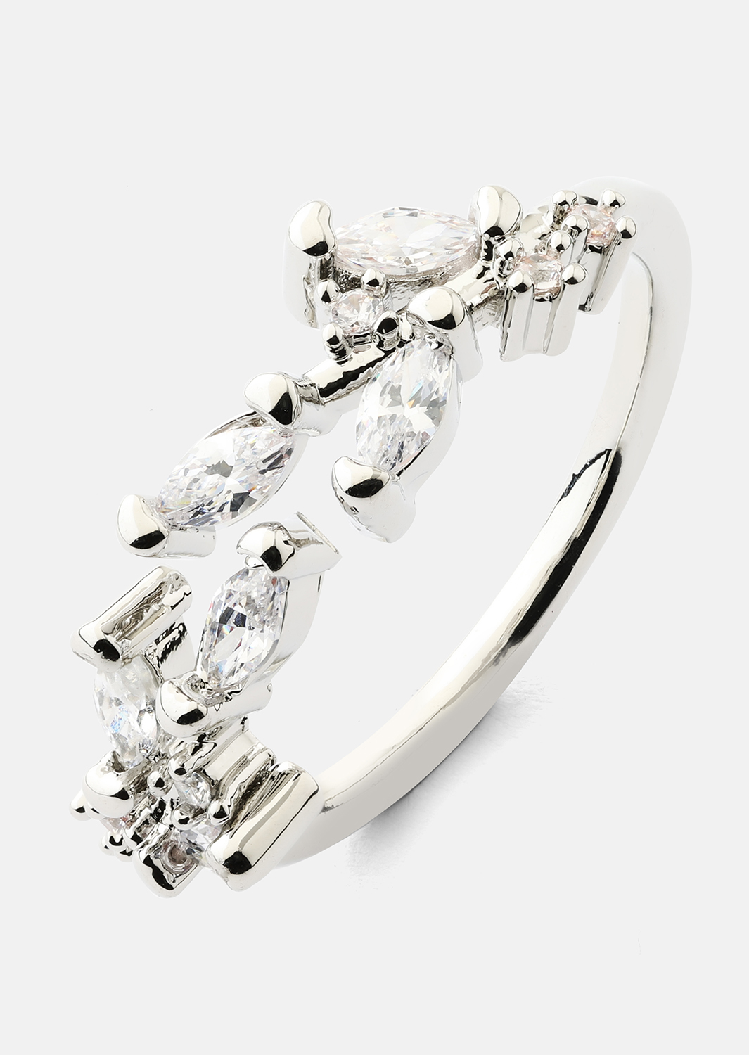 Marisol Pierścionek - Silver Plated