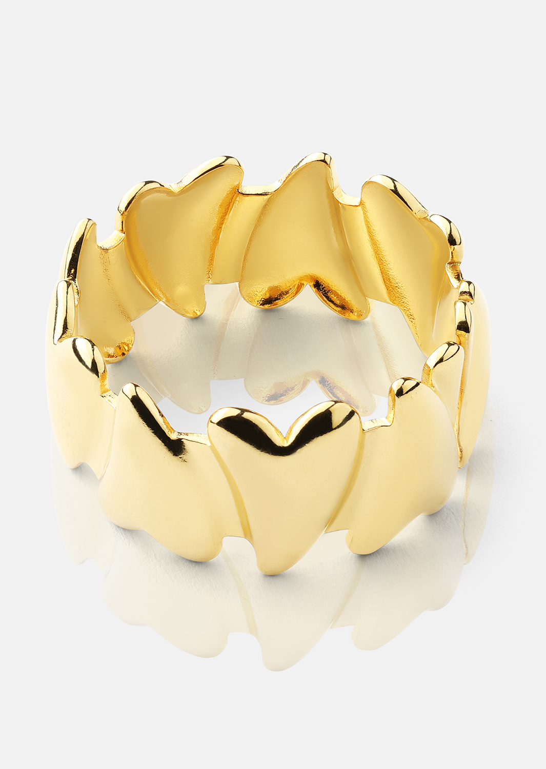 Pierścionek Heartglow - 18k Gold Plated