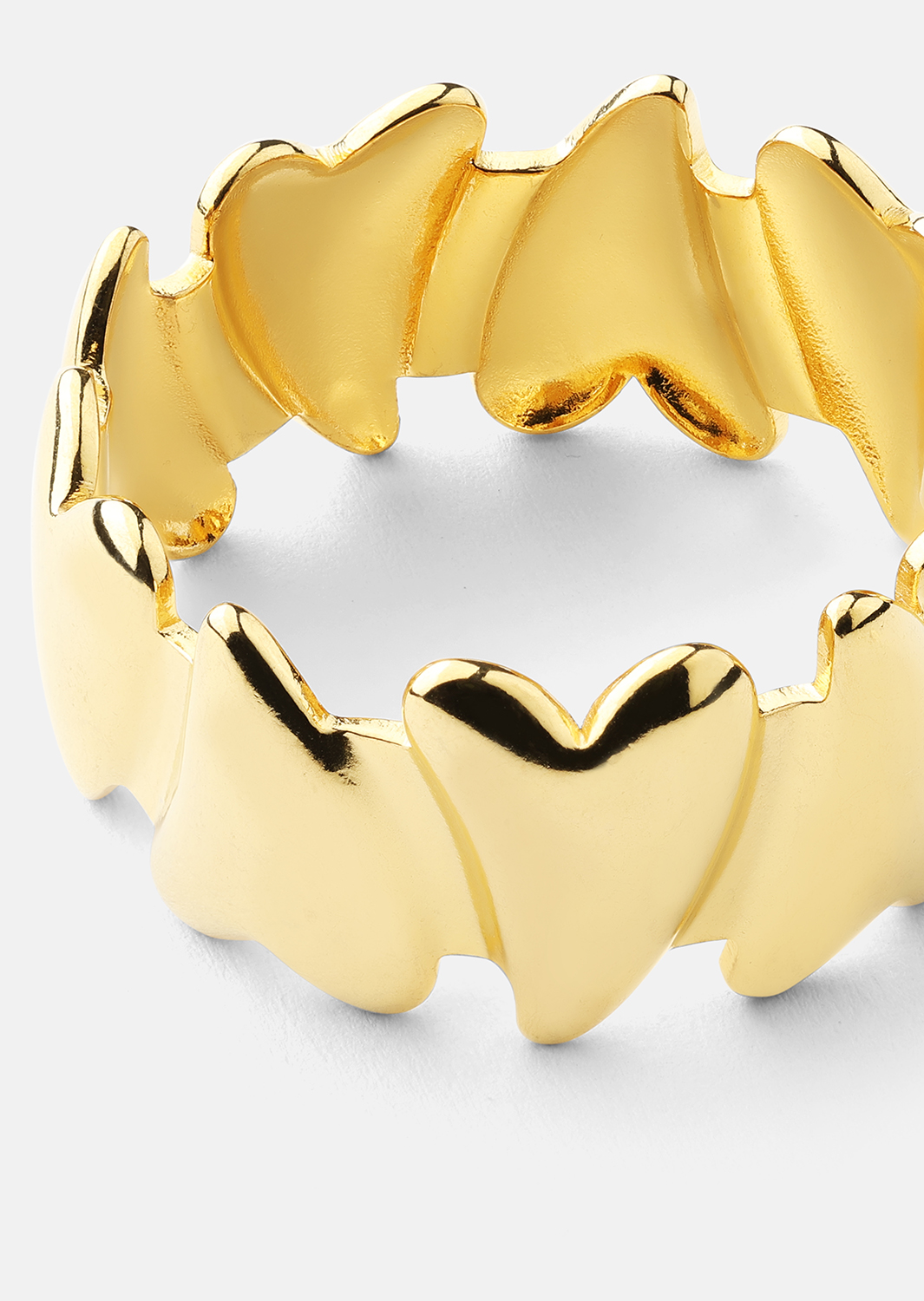 Pierścionek Heartglow - 18k Gold Plated