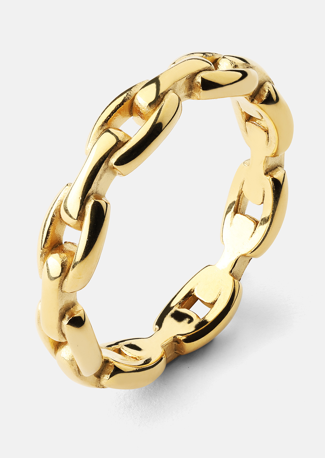 Piers`cionek Bold Chain - 18K Plated Gold